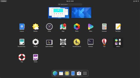 GNOME 40.